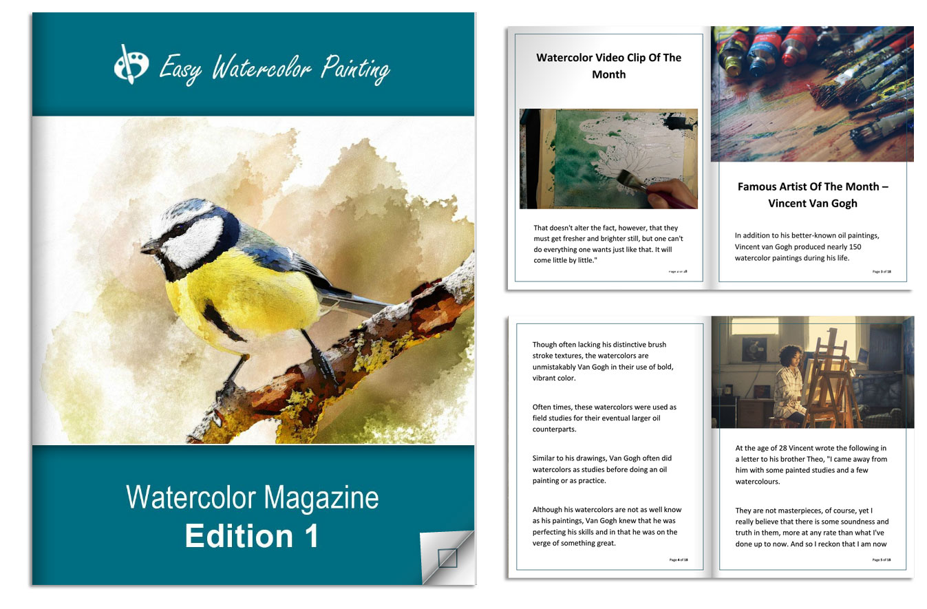 Easy Watercolor Painting Magazine