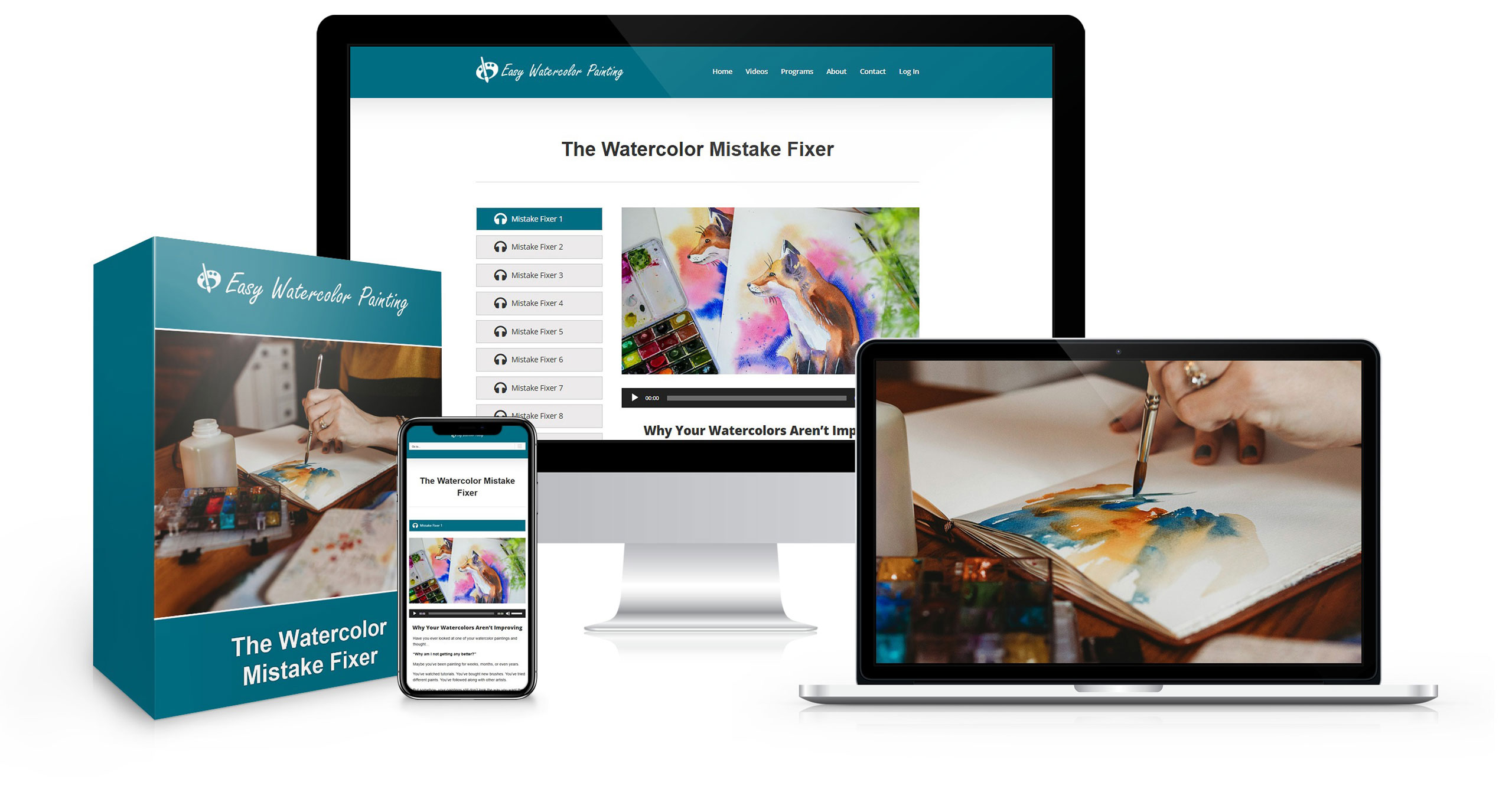 The Watercolor Mistake Fixer
