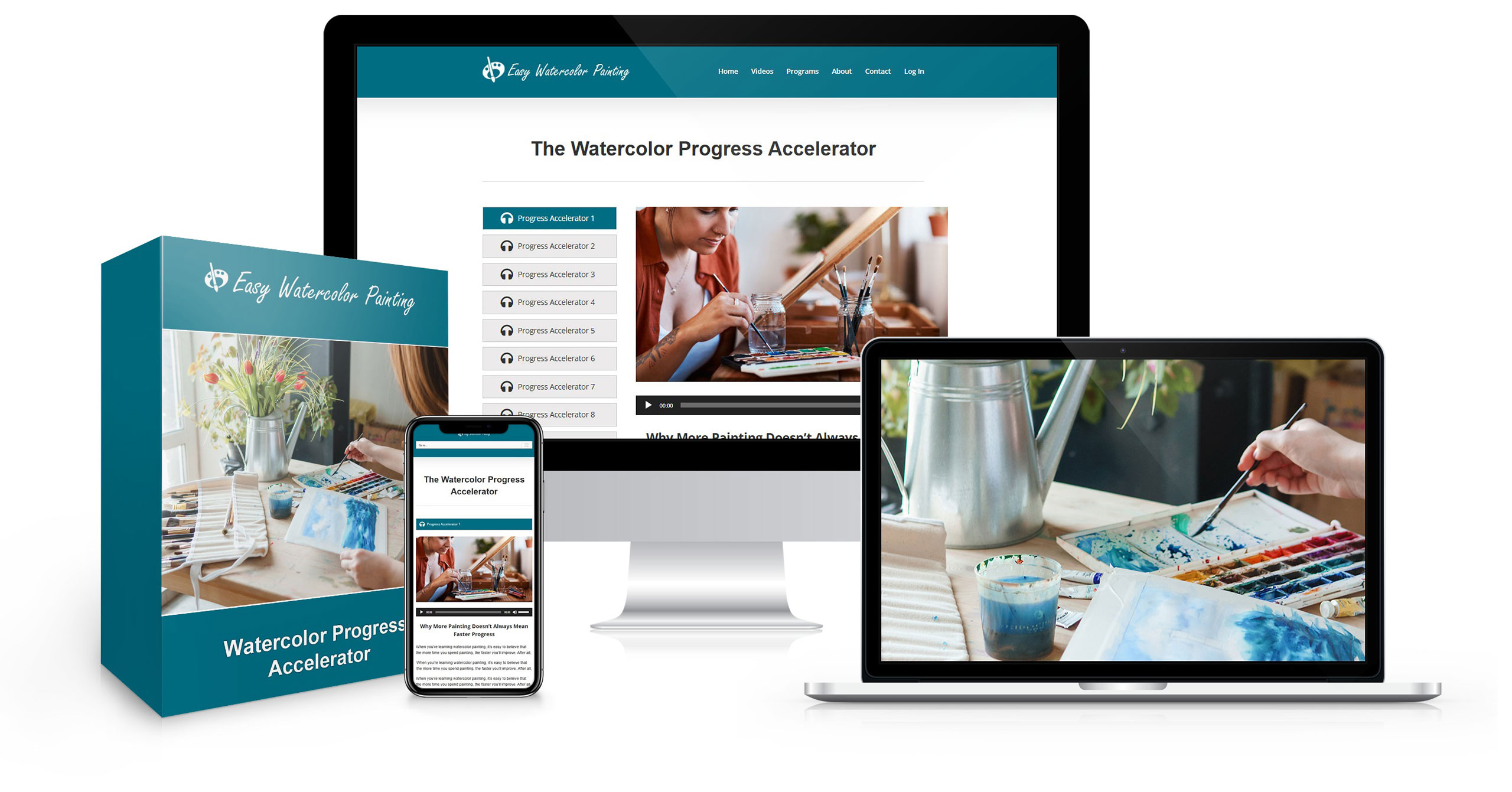 The Watercolor Progress Accelerator The Watercolor Progress Accelerator